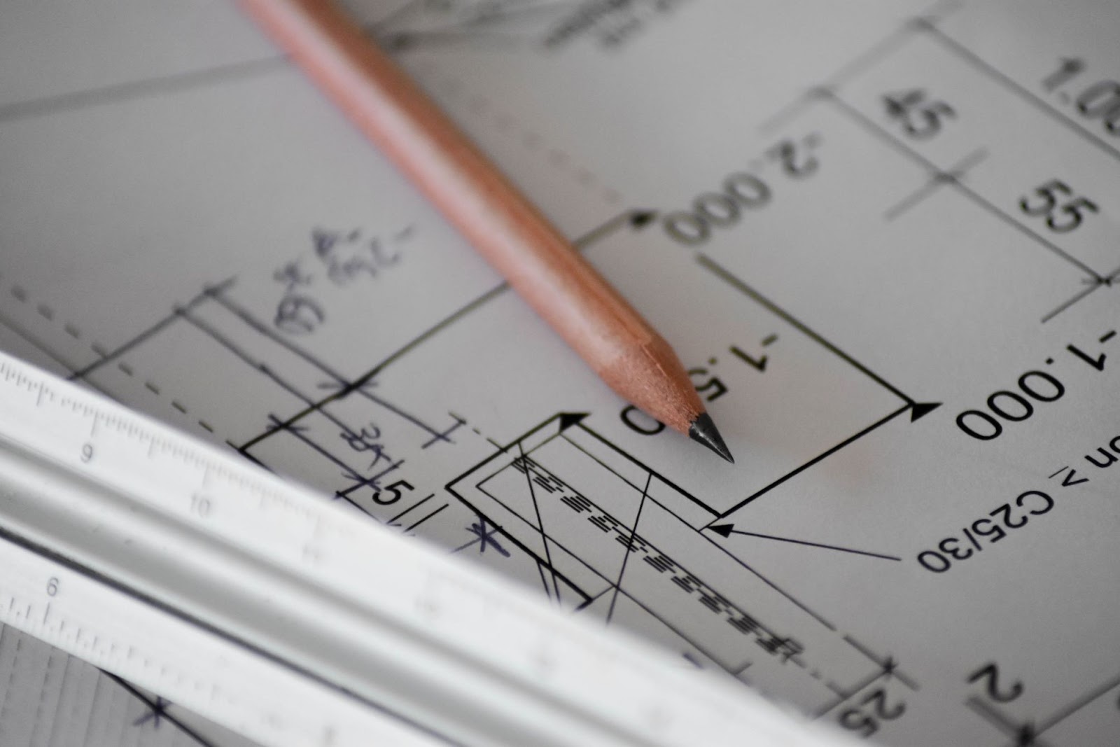 Blog image — plans & pencil